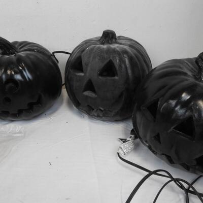 9+ Halloween Lot: Jack-O-Lanterns, Trick or Treat Buckets, Pig Noses