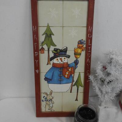 10 pc Decor, Snowman Decor, Reindeer Ornaments