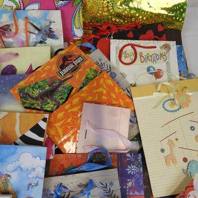 20+ Assorted Gift Bags, Jurassic Park, Birthday, Valentines
