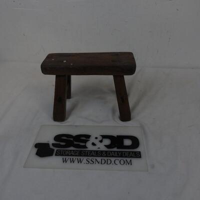 Miniature Wooden Bench