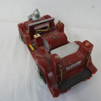 Red Wooden Racecar, Vintage?