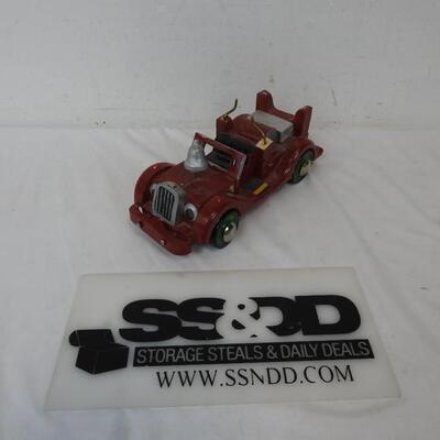 Red Wooden Racecar, Vintage?