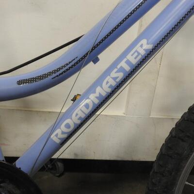 Blue Roadmaster Bike, Front Gear Changer Snapped, Needs Work