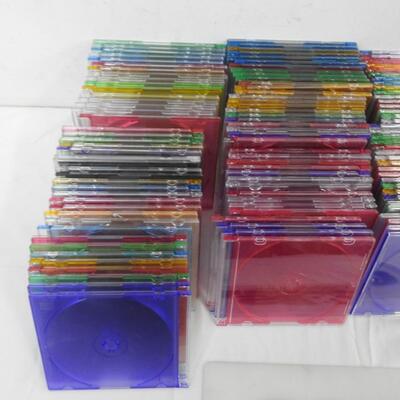 Lot of CD Cases, About 130