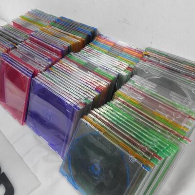 Lot of CD Cases, About 130