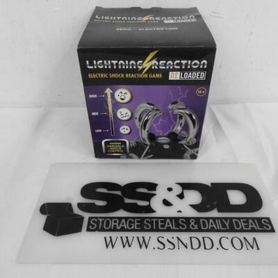 Lighting Reaction Electric Shock Reaction Game, Works (Rather Well)