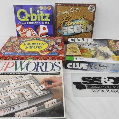 Board Game Lot: Q-bitz -to- Up Words