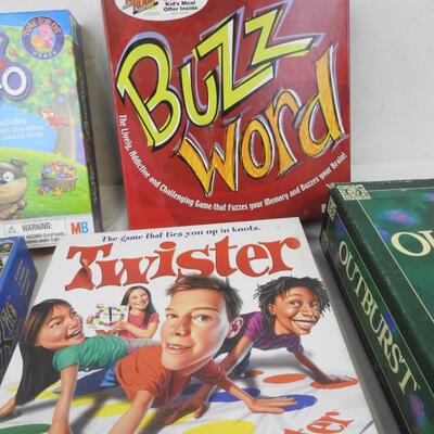Board Game Lot: Hi Ho Cherry-O -to- Outburst