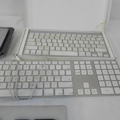Electronics Lot: 2 Apple Keyboards and My Passport for Mac