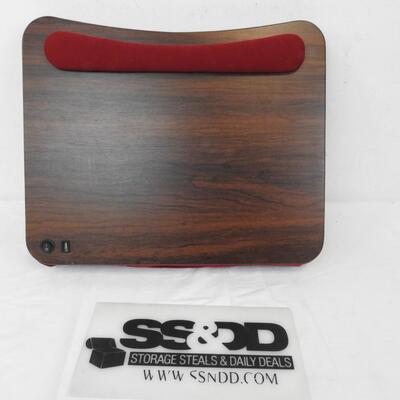 Sofia + Sam Memory Foam Laptop Desk with USB Outlet