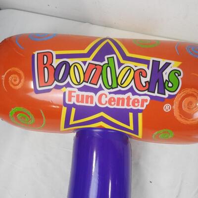 3 pc Kids Toys, Inflatable Hammer and Bat, Foam Bat