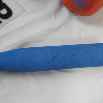 3 pc Kids Toys, Inflatable Hammer and Bat, Foam Bat
