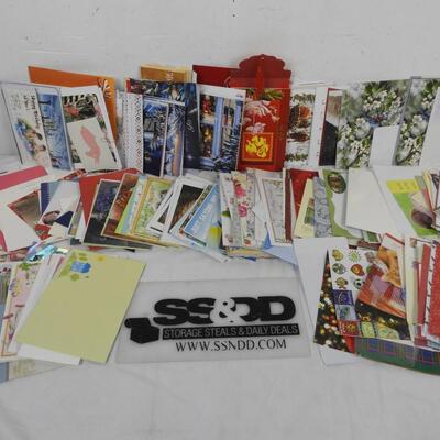 Lot of Assorted Greeting Cards, Birthday, Holiday