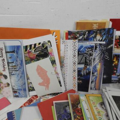 Lot of Assorted Greeting Cards, Birthday, Holiday
