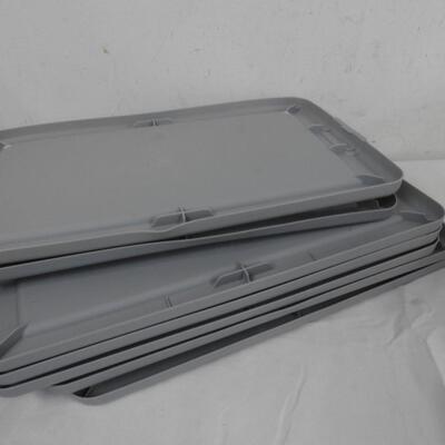 7 Sterilite bins, All With Lids, Good Condition