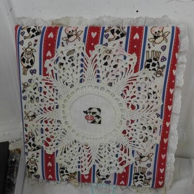 Craft Lot: Paper, Craft Bins, Plastic Organizers
