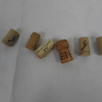 50+ Wine Bottle Soft Wood Corks, Misc Brands  Ste Chappelle to Gallo Familiy