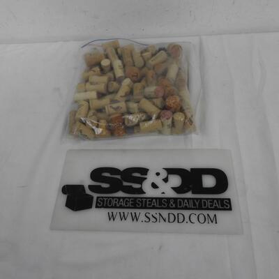 50+ Wine Bottle Soft Wood Corks, Misc Brands  Ste Chappelle to Gallo Familiy