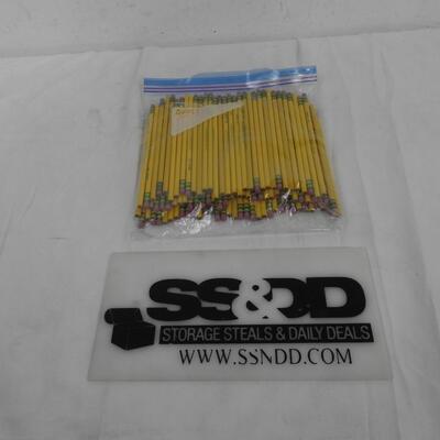 50+ Dixon Ticonderoga Soft Yellow Pencils, Great Condition