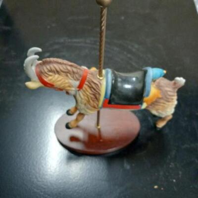1 Carousel Horse  Musical Figurine