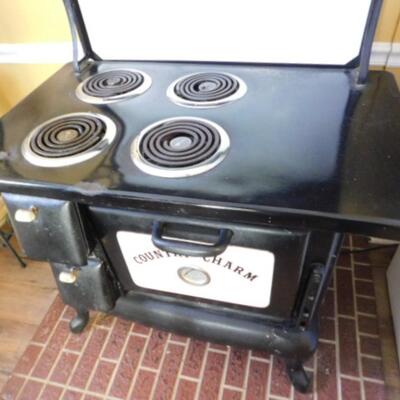 Vintage Country Charm Electric Range