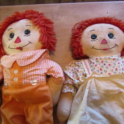 Raggedy Ann and Andy Dolls
