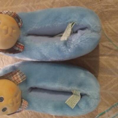1 Pair of Vintage Cabbage Patch Kid Slipper Size 11-12 New in bag
