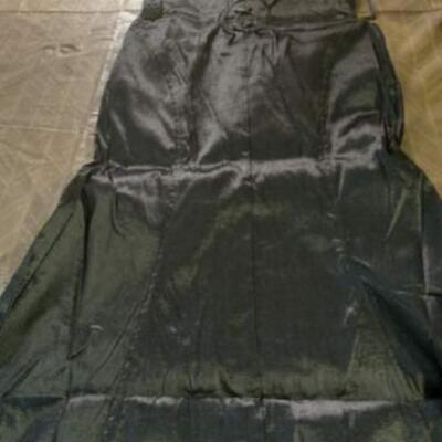Lot Of 3 VAVA Voom  Long Metalic Grey Long Fish Tail Dresses