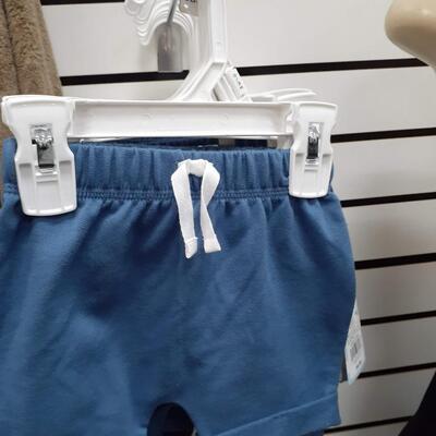 1 lot of 12  infants  Shorts (Blue ) Size 0-12 mo  New
