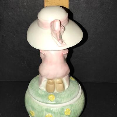 Enesco ~ Raecath ~ Kinka # 12179 Rejoice in God's Love Trinket Box