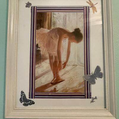 Lot 43   Three Framed Ballerina Pictures