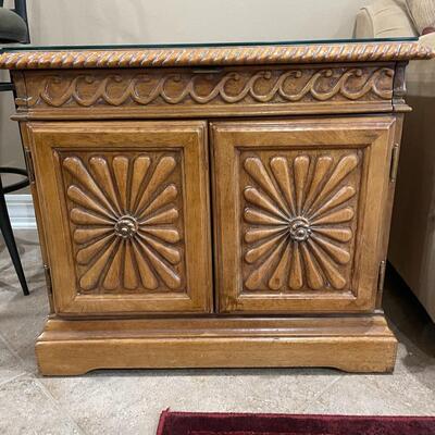 Lot 49  Coffee Table and Two End Tables