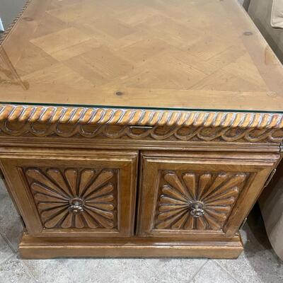 Lot 49  Coffee Table and Two End Tables