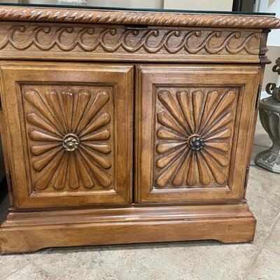 Lot 49  Coffee Table and Two End Tables