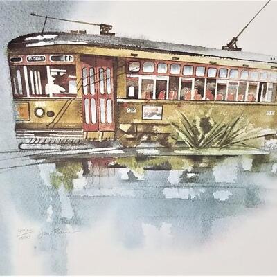 Lot #5  Limited Edition, Signed/numbered print - Streetcar