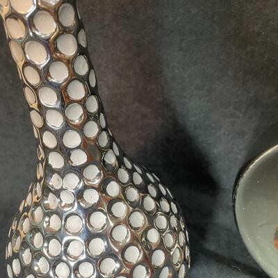 Lot 74  Two Silver Decor Pieces