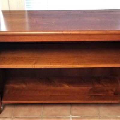 Lot #24  Contemporary Low Bookcase - good condition