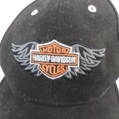 2 pc Harley-Davidson Motors, Baseball Hat, Flashlight