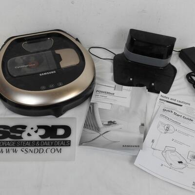 Samsung POWERbot Vacuum, Cyclone Force, Works, With Charger, Manual and remote