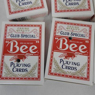 10 Packs of Playings Cards, Used Casino Cards, All Punched