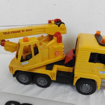 Bruder MAN Crane Truck, Near New