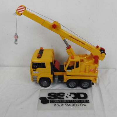 Bruder MAN Crane Truck, Near New