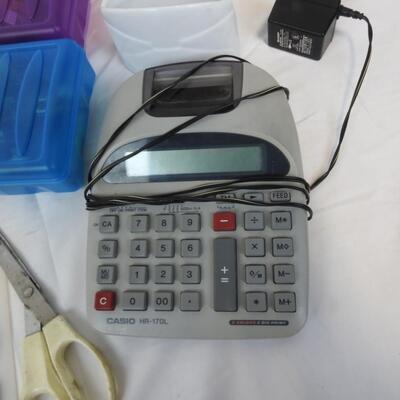 15+ Office Lot: Staples, Pens, Little Lamp, Notepads, Rulers