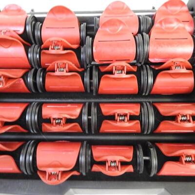 Remington 20 Electric Hair Curlers with Box & Red Clips, Works