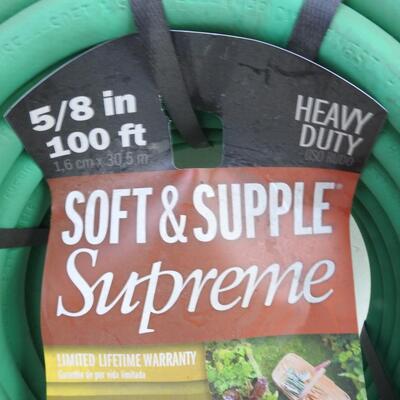 Soft & Supple Supreme Swan Brand Kink Free w/ Duraflow, 100 Foot 5/8 Graden Hose
