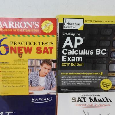 4 Non-Fiction Test Preparation Books for SAT & AP Calculus