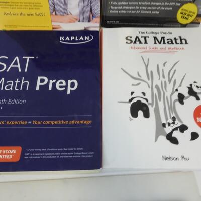 4 Non-Fiction Test Preparation Books for SAT & AP Calculus