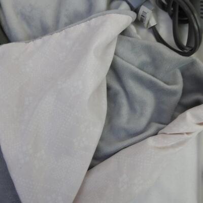 10 pc Personal Care Items: Soap, Small Blanket, Nail Care, Hair Dryer, Clock