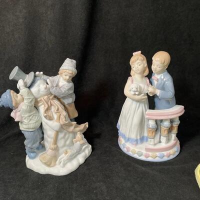 Lot 131  Two Porcelain Figurines