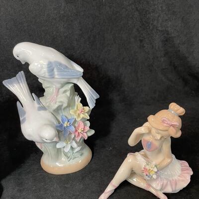 Lot 132  Three Porcelain Figurines